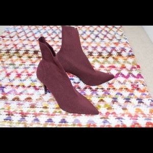 Mango Heel Sock Ankle Boot